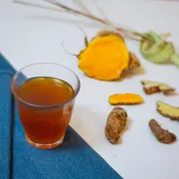 Ilustrasi Jamu Temulawak. (foto: Pinterest/Sophia Mega).