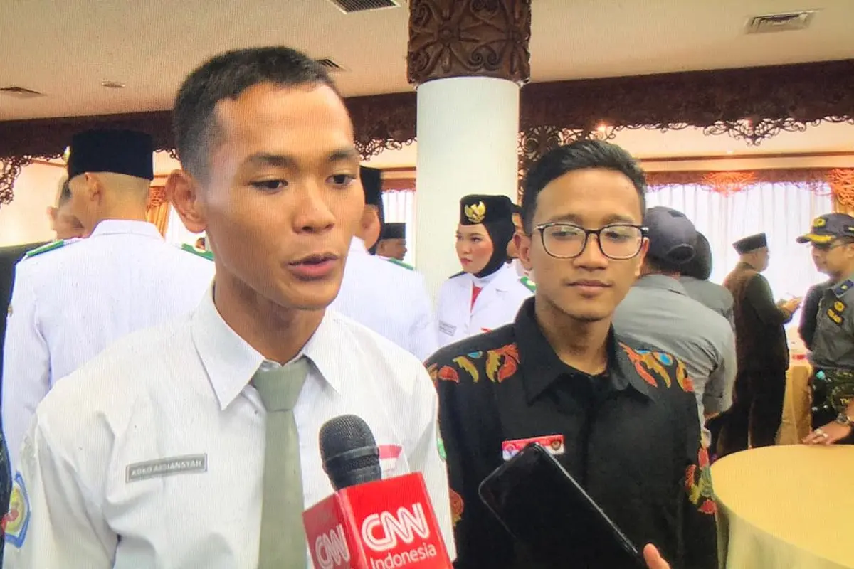 Calon Paskibraka Nasional 2019 Koko Ardiansyah. (Liputan6.com/Ratu Annisaa Suryasumirat)