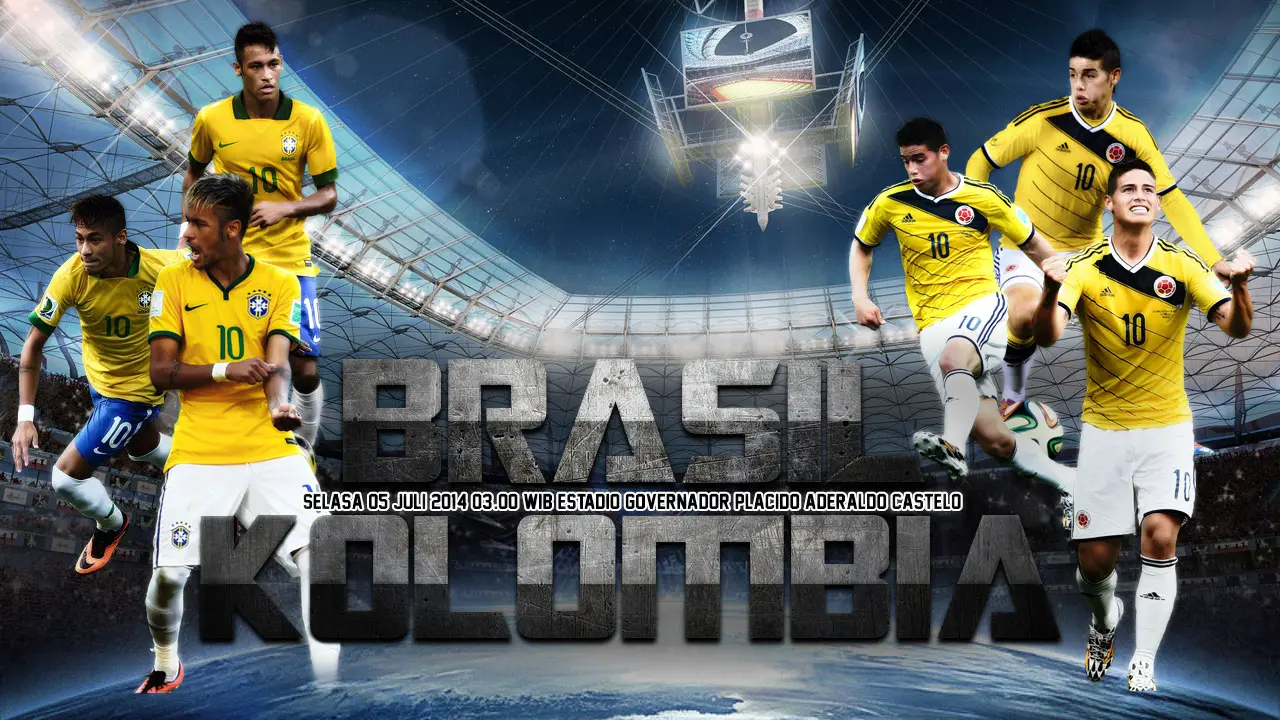Brasil vs Kolombia