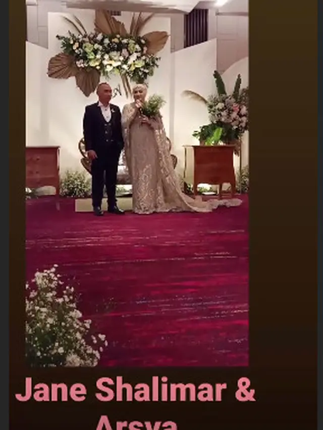6 Momen Pernikahan Jane Shalimar dan Arsya Wijaya