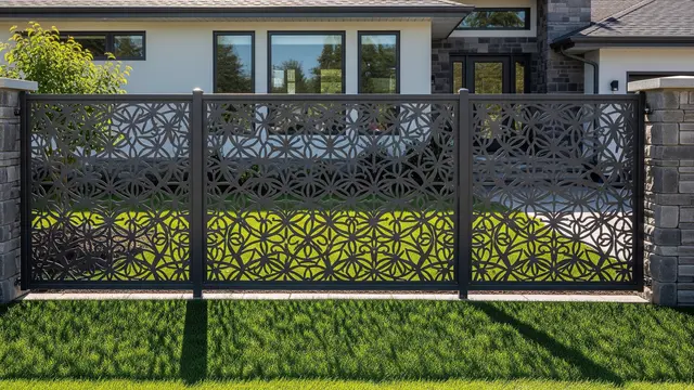 Pagar Laser Cut Full Panel