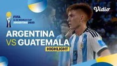 Berita video highlights Piala Dunia U-20, Argentina menang dengan skor telak 3-0 atas Guatemala, Rabu (24/5/23)