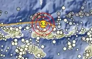 Gempa Magnitudo 5,2 Guncang Ruteng NTT