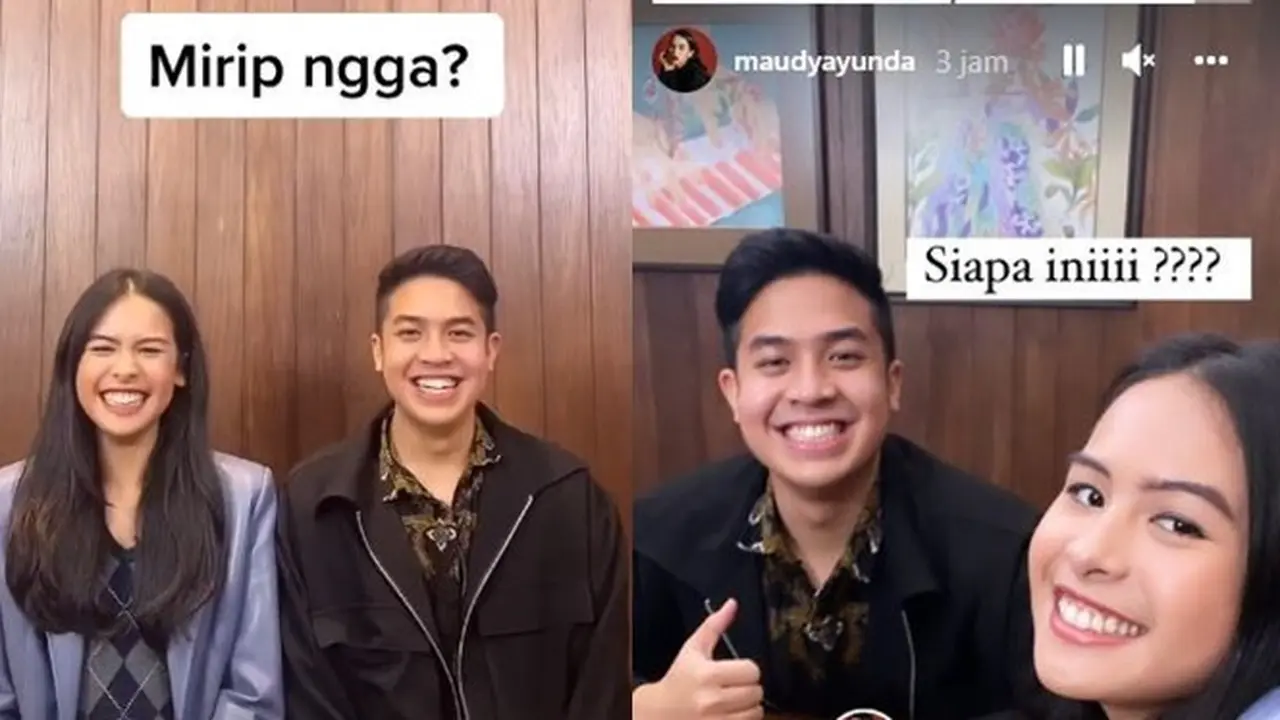 6 Momen Keakraban Jerome Polin dan Maudy Ayunda, Disebut Mirip