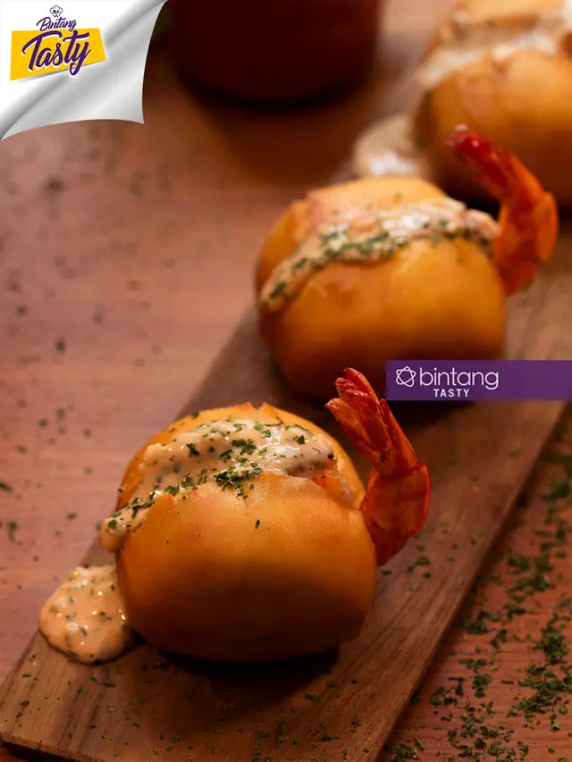 [Bintang] Bintang Tasty: Mantou Udang dengan Saus Mayo