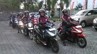 Rombongan touring ini disambut oleh main dealer Honda wilayah Nusa Tenggara Barat, Astra Motor Mataram dengan menggelar kegiatan Big Bang.
