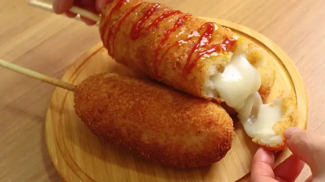 Ilustrasi corndog