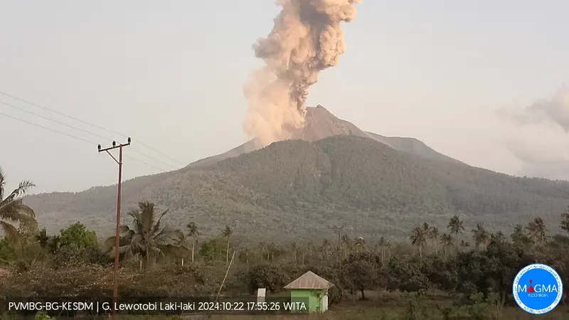 Gunung Lewotobi Laki-laki