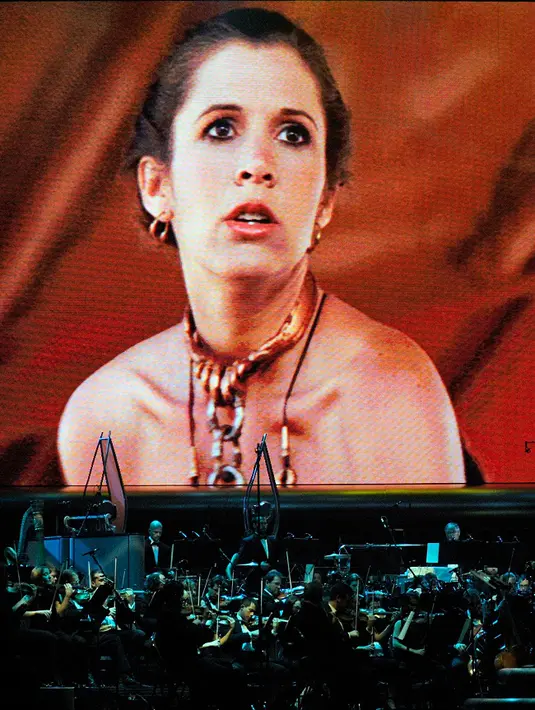 Siapa sangka jika kostum bikini yang dikenakan oleh Princess Leia belum lama ini terjual sampai 100 ribu USD (sekitar Rp 1,45 miliar) di sebuah acara lelang.  (AFP/Bintang.com)