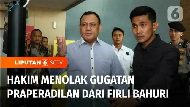 VIDEO: Hakim PN Jaksel Tolak Gugatan Praperadilan yang Diajukan Ketua KPK Nonaktif Firli Bahuri