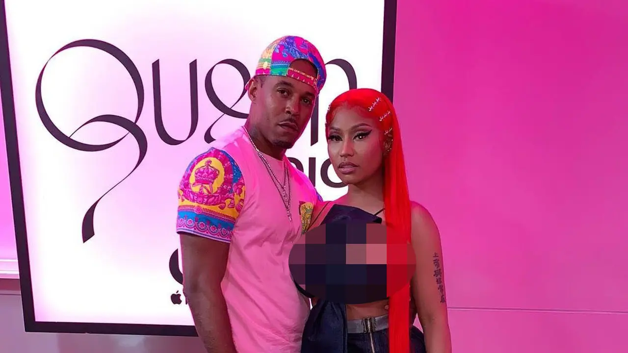 Nicki Minaj dan Kenneth Petty (Instagram/ nickiminaj)