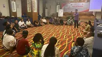 Pelatihan Penguatan Kapasitas Local Champion Orang Asli Papua (OAP) berlangsung selama 3 hari, dari 12 - 14 Oktober 2022 bertempat di Hotel Aston Niu Manokwari, Papua Barat.