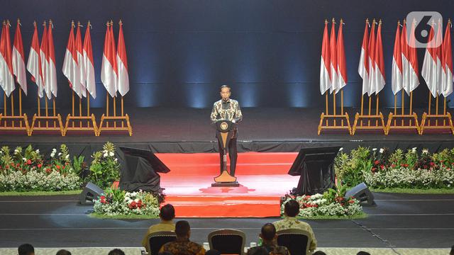 Presiden Jokowi Hadiri Rakornas Indonesia Maju