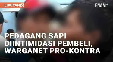 Media sosial dihebohkan dengan aksi dugaan intimidasi di pasar sapi. Dalam narasi yang beredar, seorang pedagang sapi disebut diintimidasi secara fisik lantaran tidak sepakat penawaran harga murah oleh calon pembeli. Pedagang sapi dikerubungi dua cal...