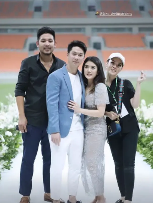 7 Momen Kevin Sanjaya Lamar Valencia Tanoesoedibjo, Beri Kejutan di Stadion