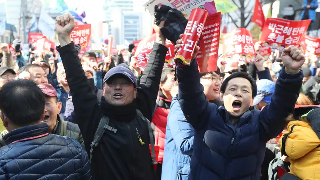 Presiden Korsel Park Geun-Hye Resmi Dimakzulkan