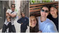 Transformasi Kebersamaan Andrew Whita dan Dua Anaknya. (Sumber: Instagram/andrew.white._)