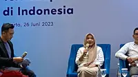 Vice Chairwoman Indonesian Plastic Recyclers (IPR), Amelia Maran, pada Diskusi Media: Kontribusi Industri Daur Ulang terhadap Plastik Low-Value di Indonesia, Senin (26/06/2023).