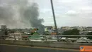 Citizen6, Jakarta: Kebakaran telah terjadi di Teluk Angke, Minggu (27/3). (Pengirim: Alexander) 