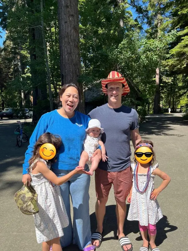 Mark Zuckerberg merayakan Fourth of July bersama dengan keluarganya. (Foto: Facebook Mark Zuckerberg).
