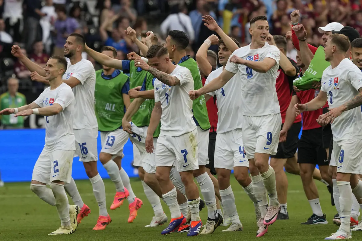Foto: Dua Gol Romelu Lukaku Digagalkan VAR, Belgia Takluk dari Slovakia di Euro 2024