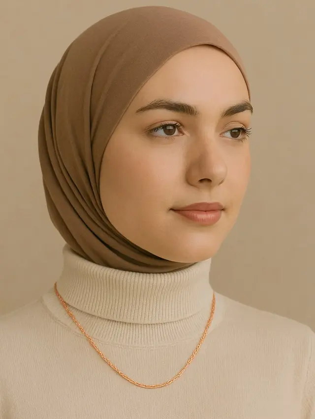 Model Kalung Emas untuk Wanita Berhijab