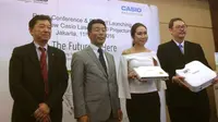 Peluncuran Proyektor Terbaru Casio. Liputan6.com/Jeko Iqbal Reza