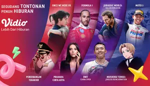 Cari Tontonan Hiburan? Vidio Hadirkan Film, Drama, Anime, hingga Sports
