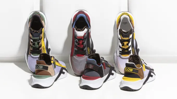 Fendi Flow, Sneakers Unisex Super Ringan dengan Gaya Modern