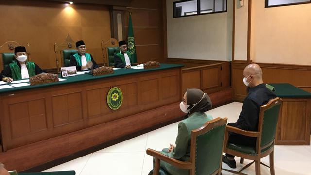 Mulan Jameela dan Ahmad Dhani resmikan hubungan pernikahan secara negara (ist - Munady Widjaja)