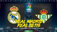 La Liga - Real Madrid Vs Real Betis (Bola.com/Adreansu Titus)