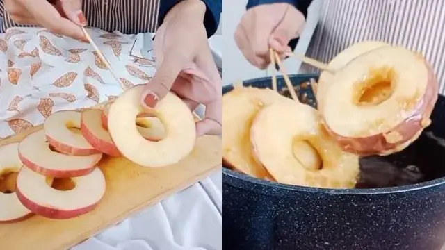 8 Potret Nyeleneh Orang Masak Buah, Ada Rambutan Goreng