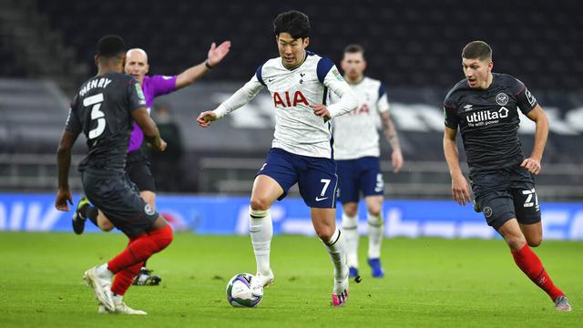 FOTO: Tundukkan Brentford, Tottenham Hotspur Melaju ke Final Piala Liga Inggris