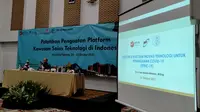 Kemenristek-BRIN menggelar kegiatan pelatihan penguatan platform Kawasan Sains Teknologi di Indonesia yang berlangsung di Kota Bandung, Selasa-Kamis (26-29/10/2021). (Foto: Liputan6.com/Huyogo Simbolon)