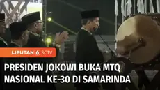 Musabaqah Tilawatil Qur'an (MTQ) Nasional ke-30 di Samarinda, Kalimantan Timur, dibuka oleh Presiden Joko Widodo pada Minggu malam. Sambil memberikan semangat kepada peserta MTQ, Presiden Jokowi berpesan agar MTQ Nasional bisa meningkatkan moral dan ...