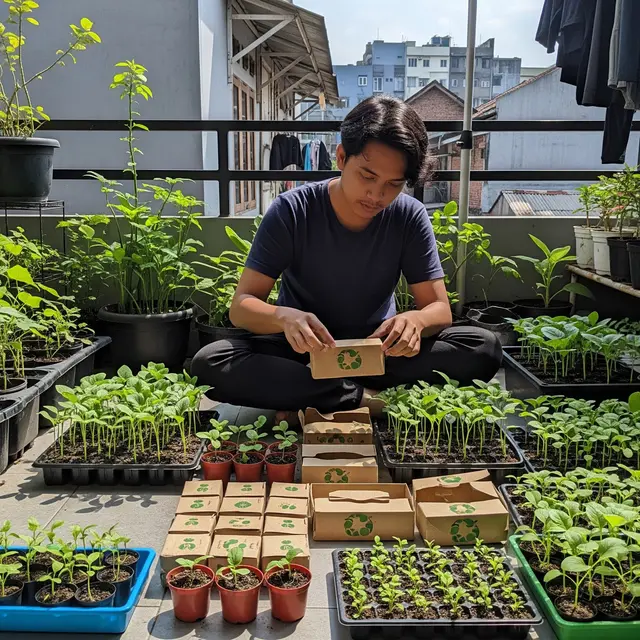 Ide Usaha Kebun Rumahan untuk Gen Z yang Sulit Dapat Kerja (AI)