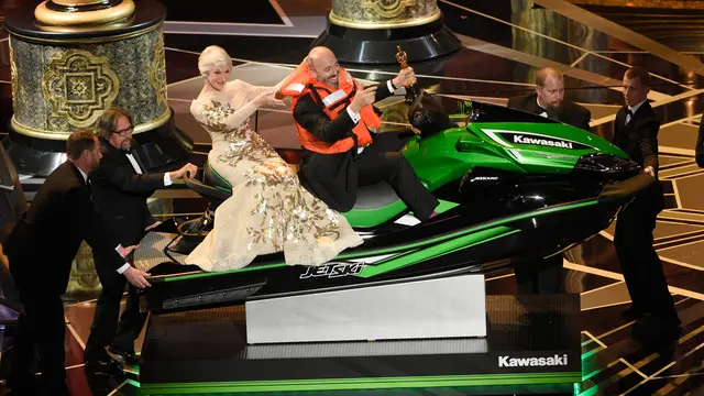 Menang Pidato Tersingkat, Mark Bridges Bawa Pulang Jet Ski di Piala Oscar 2018
