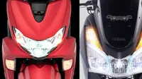 Yamaha FreeGo S-ABS vs Lexi S (Otosia.com)