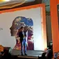 CEO dan founder Xiaomi, Lei Jun di acara kunjungannya ke Indonesia, Rabu (27/9/2017). (Liputan6.com/Agustinus M Damar)