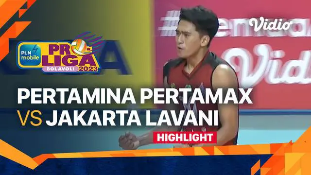 Berita video highlights laga putaran pertama PLN Mobile Proliga 2023 kategori putra antara Jakarta Pertamina Pertamax melawan Jakarta LavAni Allo Bank, Jumat (6/1/2023) sore hari WIB.