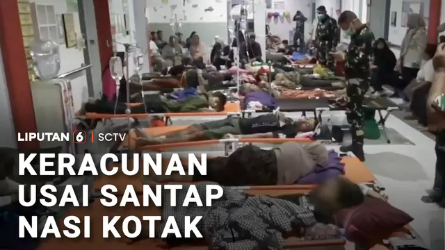 Keracunan Usai Santap Nasi Kotak