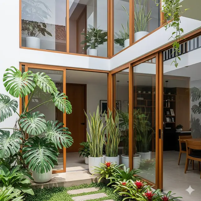 Pot Plants sebagai Dekorasi Hidup