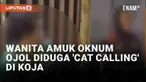 Wanita di Koja, Jakarta Utara ini memberanikan diri untuk menindak pelaku pelecehan. Ia memarahi dua terduga pelaku yang merupakan oknum driver ojek online yang mangkal. Pelaku disebut menuding korban sebagai pekerja prostitusi.