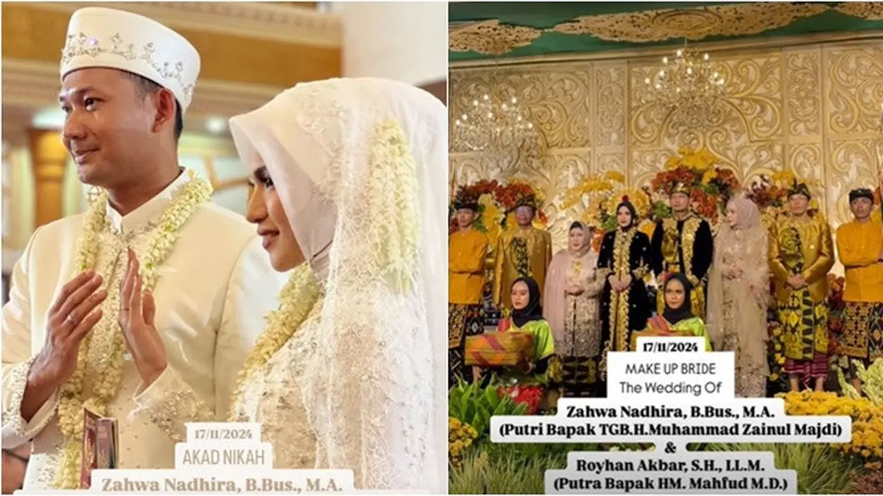 8 Momen Akad dan Resepsi Pernikahan Anak Mahfud MD, Digelar di Nusa Tenggara Barat