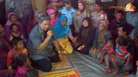 SBY Datangi Tenda Korban Gempa, Mainan Anak Rusak Terinjak