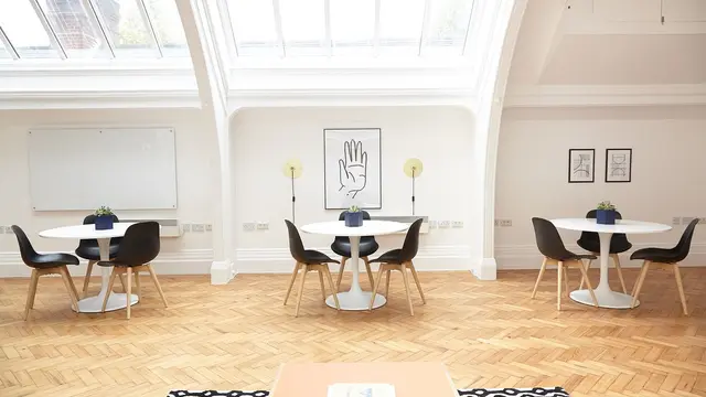 Ilustrasi dinding kantor