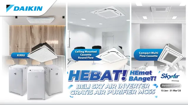 DAIKIN SkyAir Ceiling Mounted Cassette