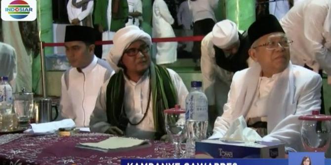 Ma'ruf Amin Minta Doa Restu Ulama dan Santri di Jember