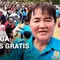 Ribuan Warga Antre Beras Gratis