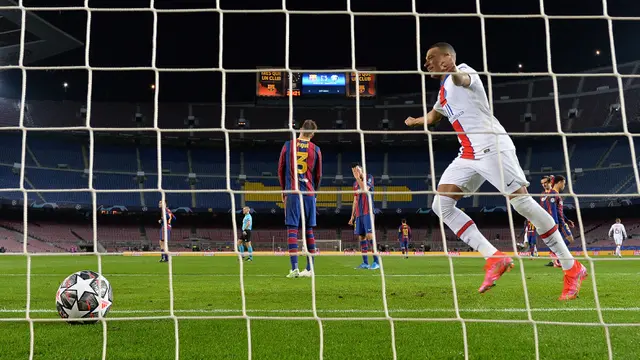 FOTO: 5 Pemain yang Paling Ngebut di Pentas Liga Champions Musim Ini - Kylian Mbappe